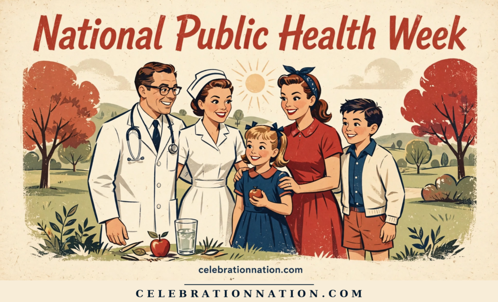 National Public Health Week poster