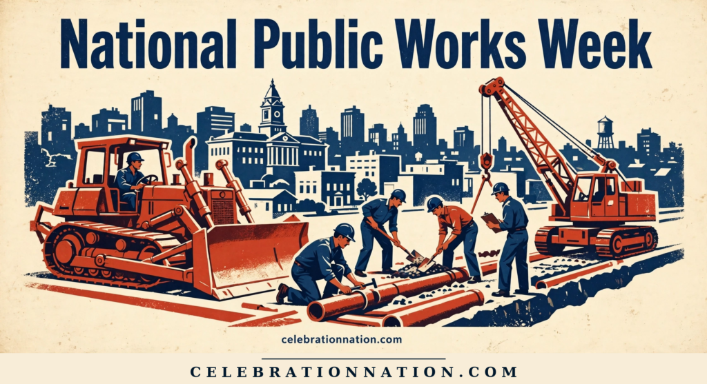 National Public Works Week poster