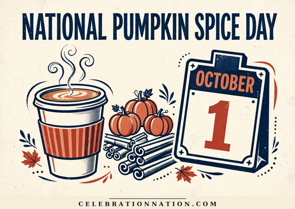 National Pumpkin Spice Day poster