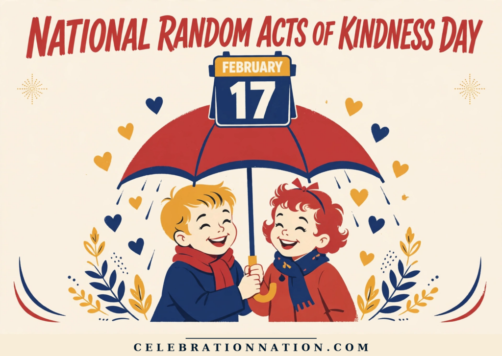 National Random Acts of Kindness Day poster