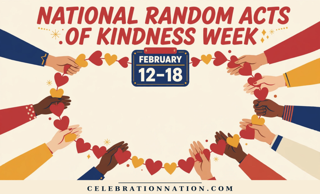 National Random Acts of Kindness Week poster