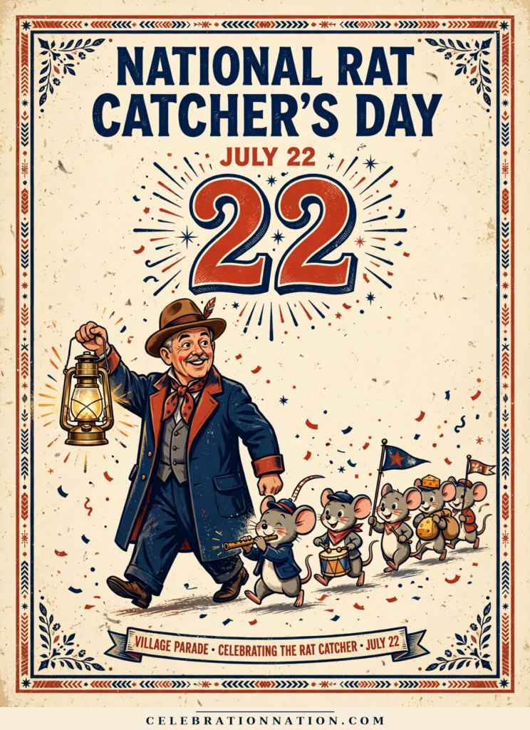 National Rat Catcher’s Day poster