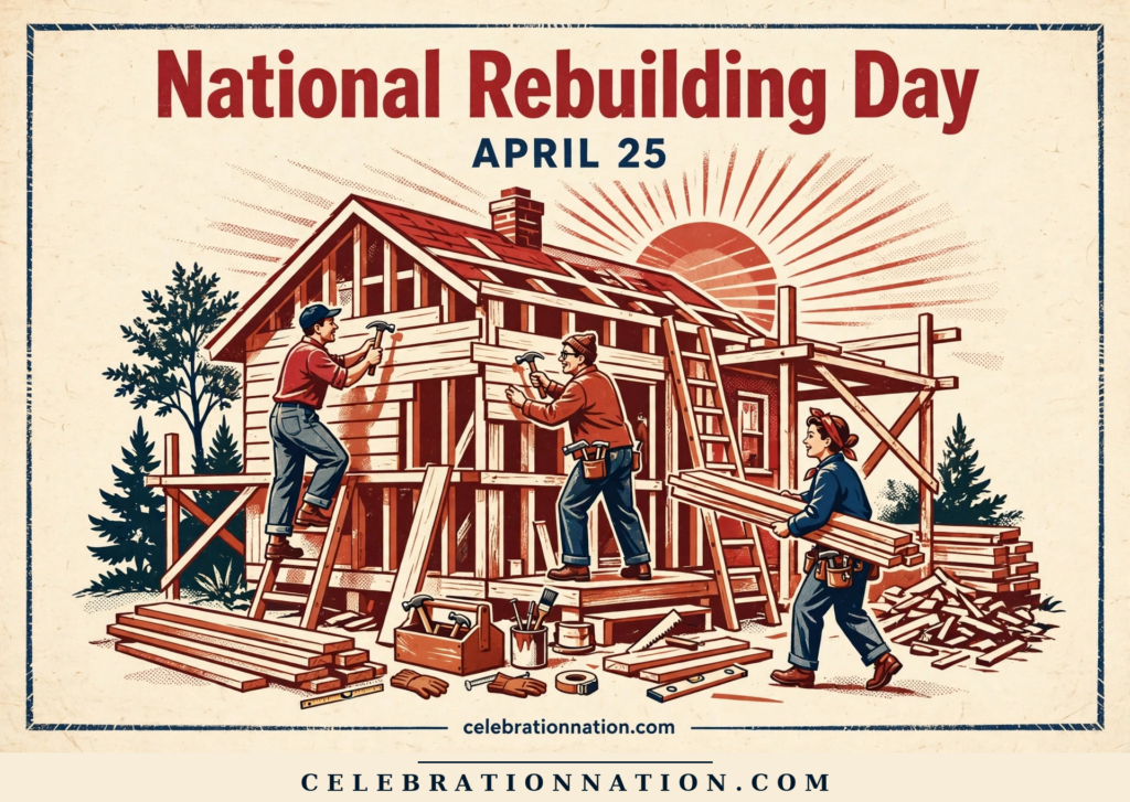National Rebuilding Day poster