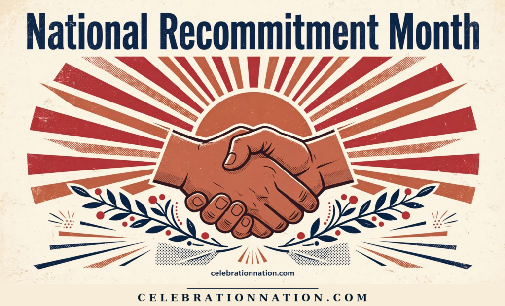 National Recommitment Month poster