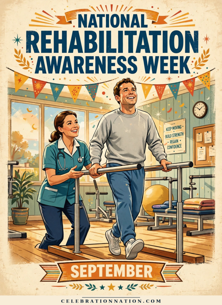 National Rehabilitation Awareness Week poster
