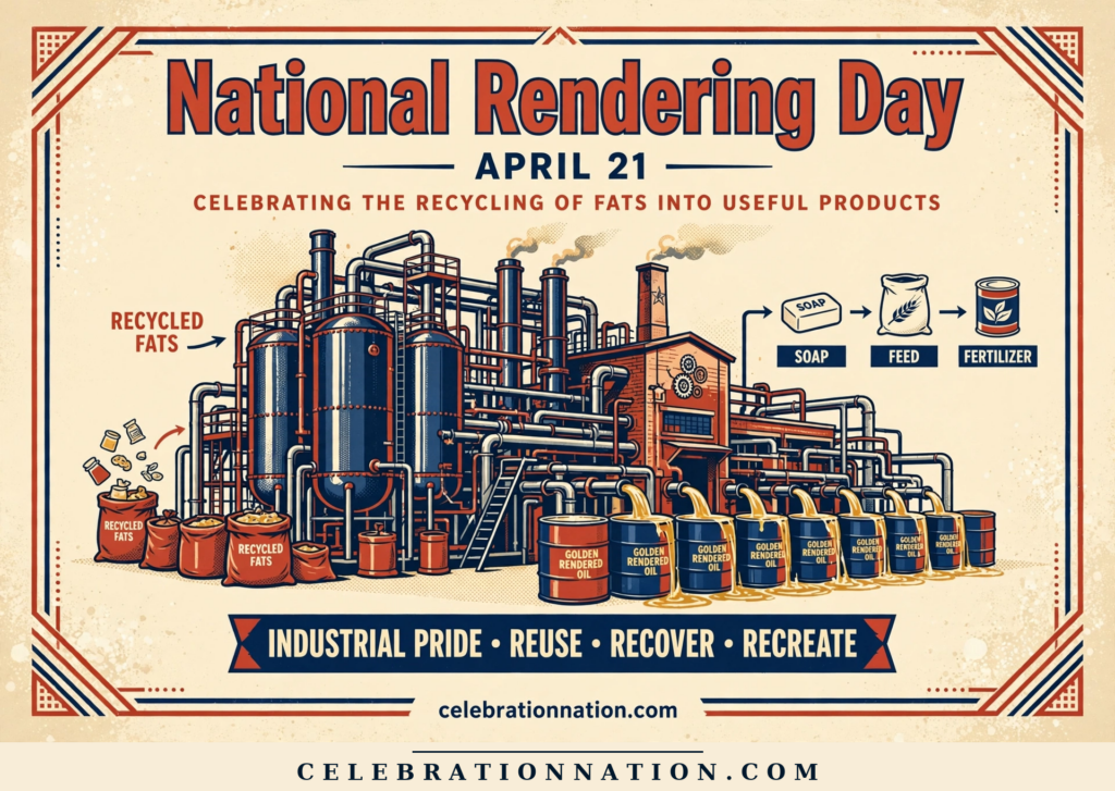 National Rendering Day poster