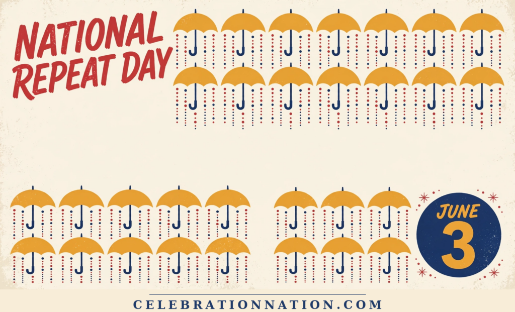 National Repeat Day poster