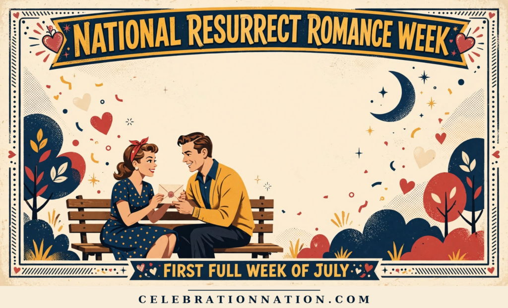 National Resurrect Romance Week poster