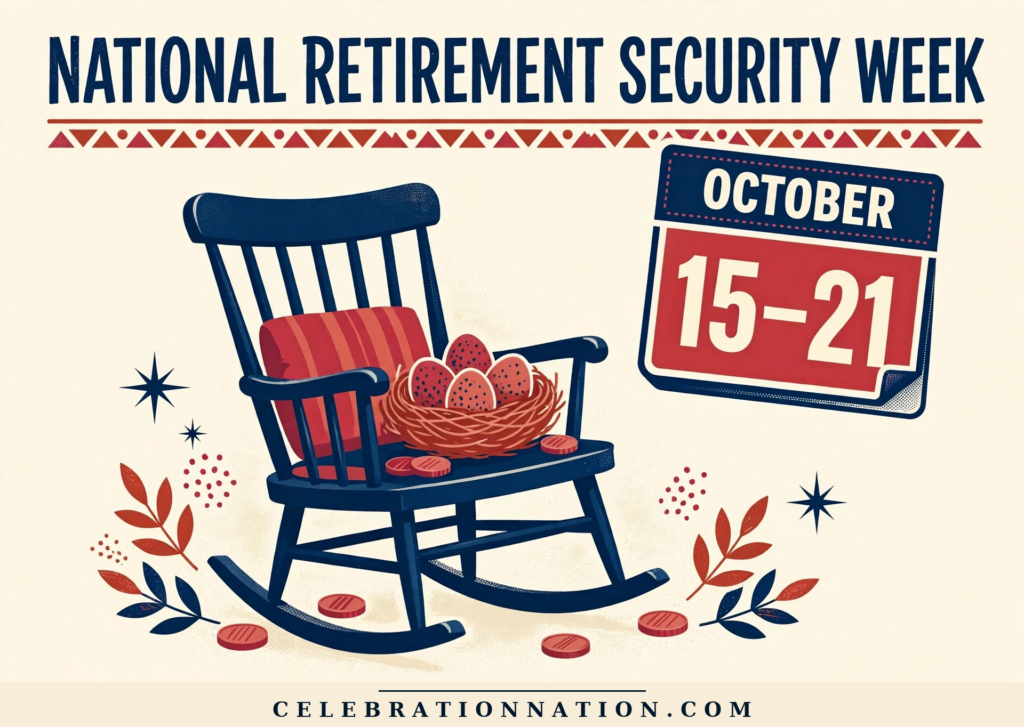 National Retirement Security Week poster
