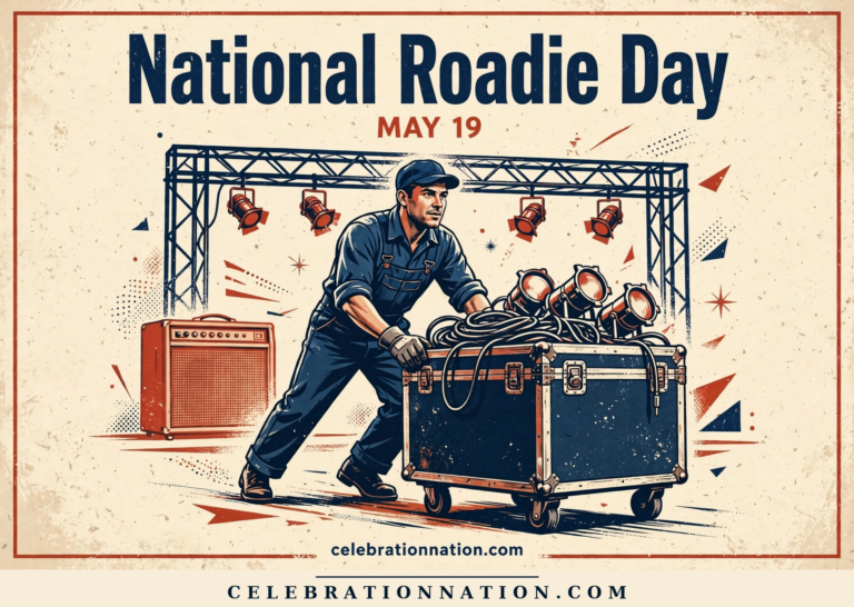 National Roadie Day poster