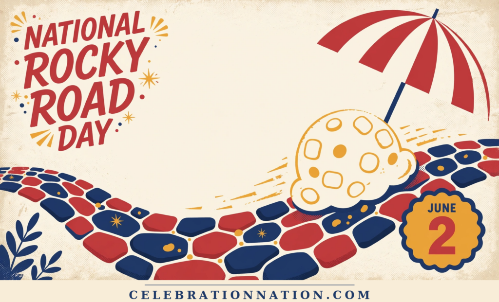 National Rocky Road Day poster