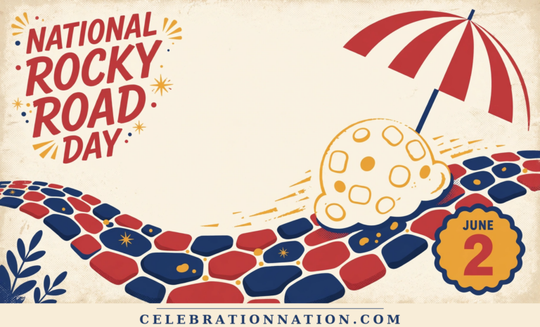 National Rocky Road Day poster