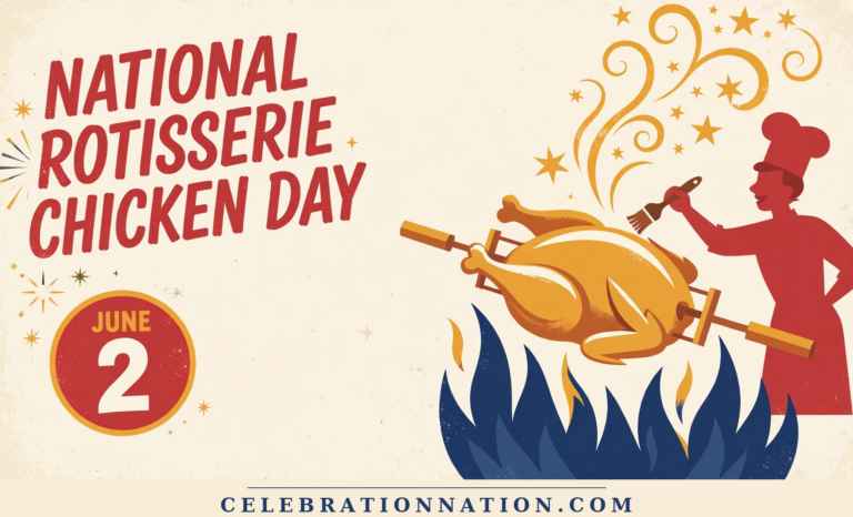 National Rotisserie Chicken Day poster