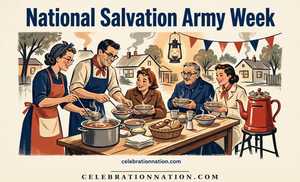 National Salvation Army Week poster