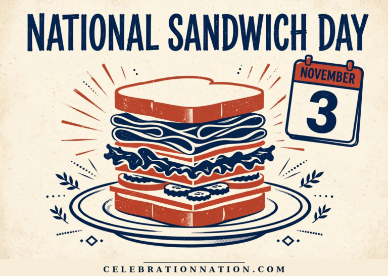 National Sandwich Day poster