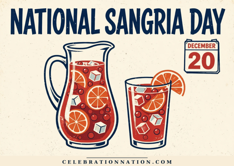 National Sangria Day poster