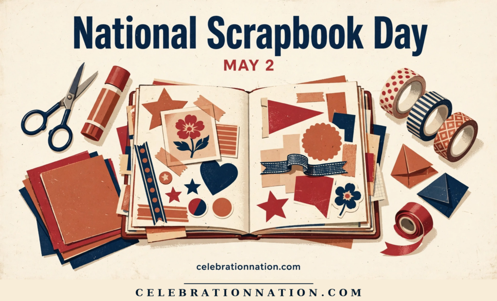 National Scrapbook Day poster
