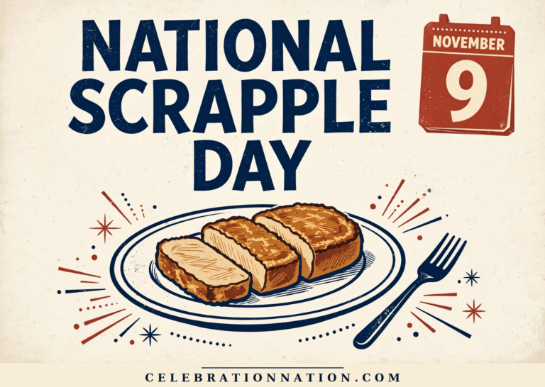 National Scrapple Day poster