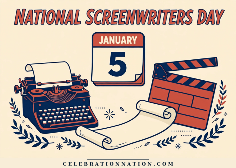 National Screenwriters Day poster