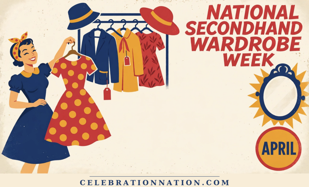 National Secondhand Wardrobe Week poster