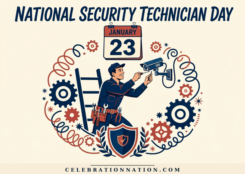 National Security Technician Day poster