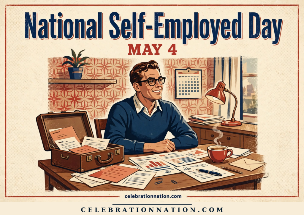 National Self-Employed Day poster