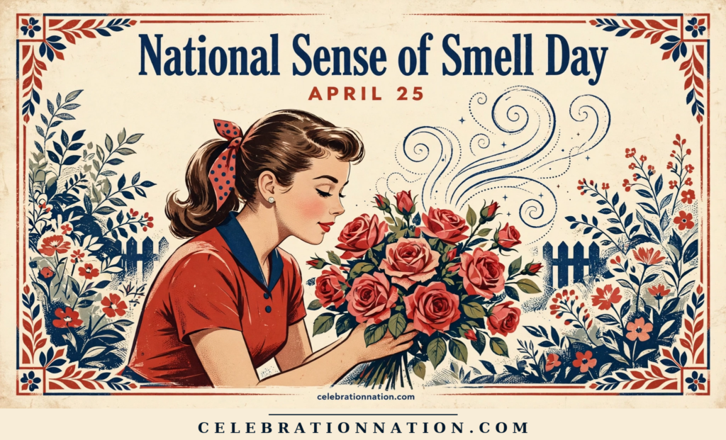 National Sense of Smell Day poster
