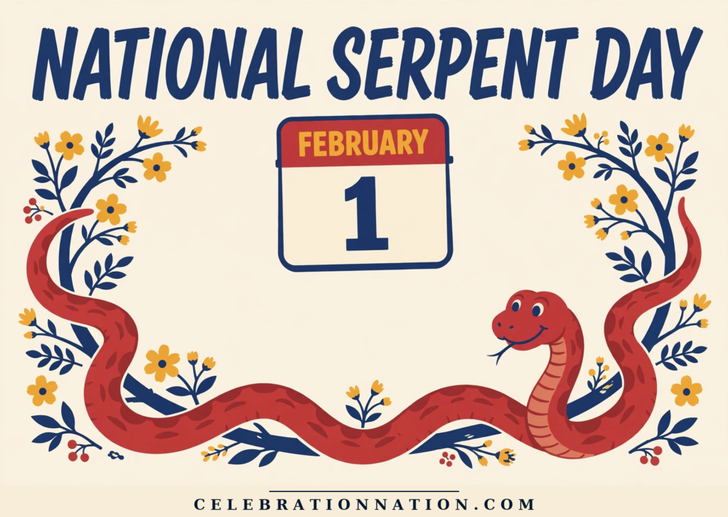National Serpent Day poster
