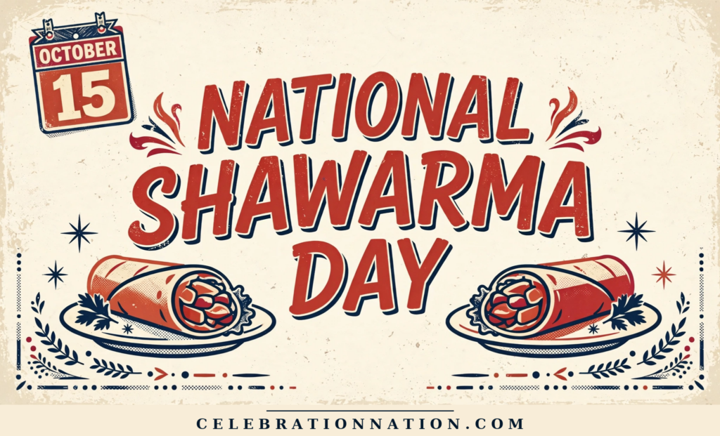 National Shawarma Day poster
