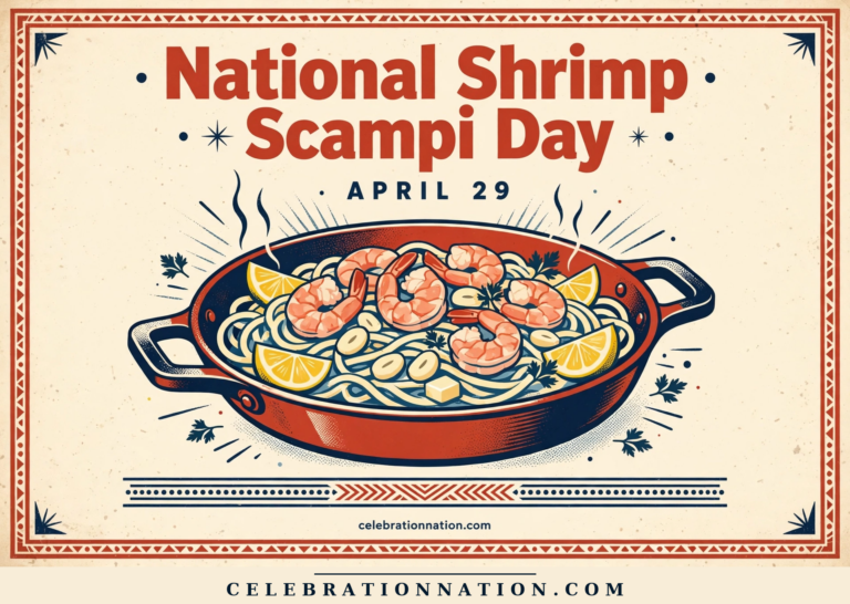 National Shrimp Scampi Day poster