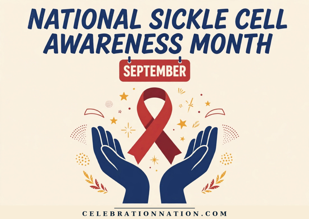 National Sickle Cell Awareness Month poster