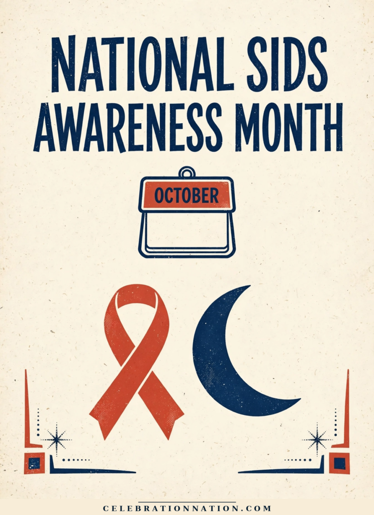 National SIDS Awareness Month poster