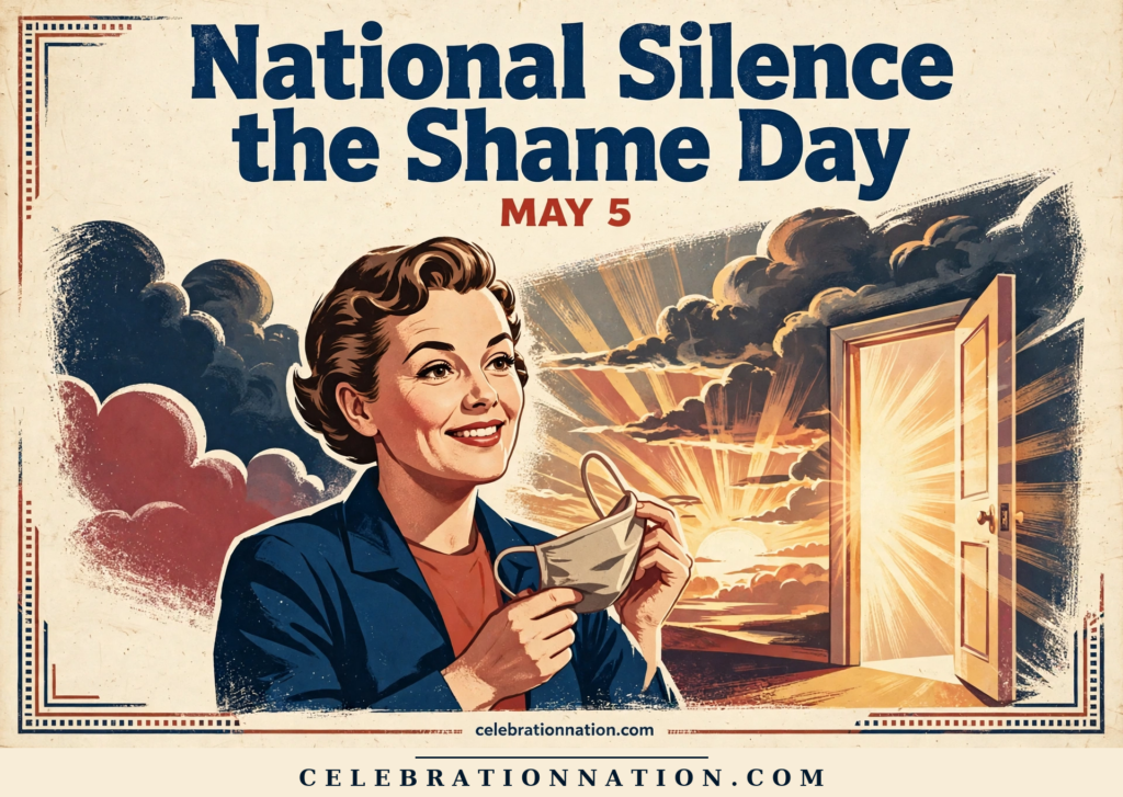 National Silence the Shame Day poster