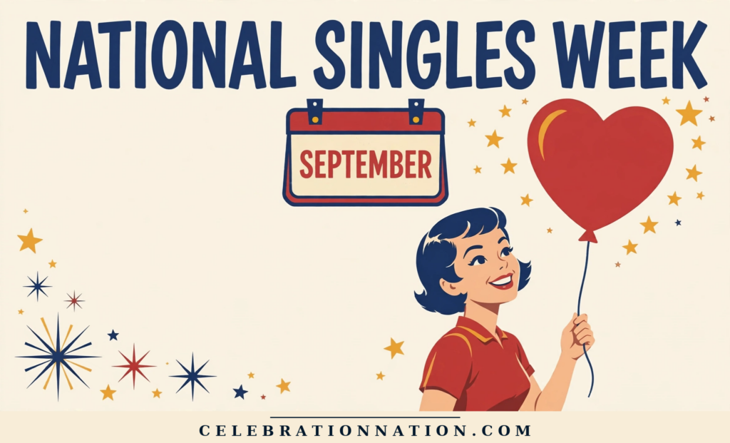 National Singles Week poster