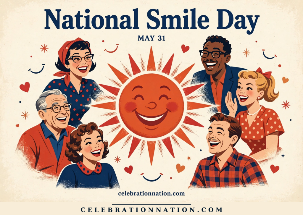 National Smile Day poster