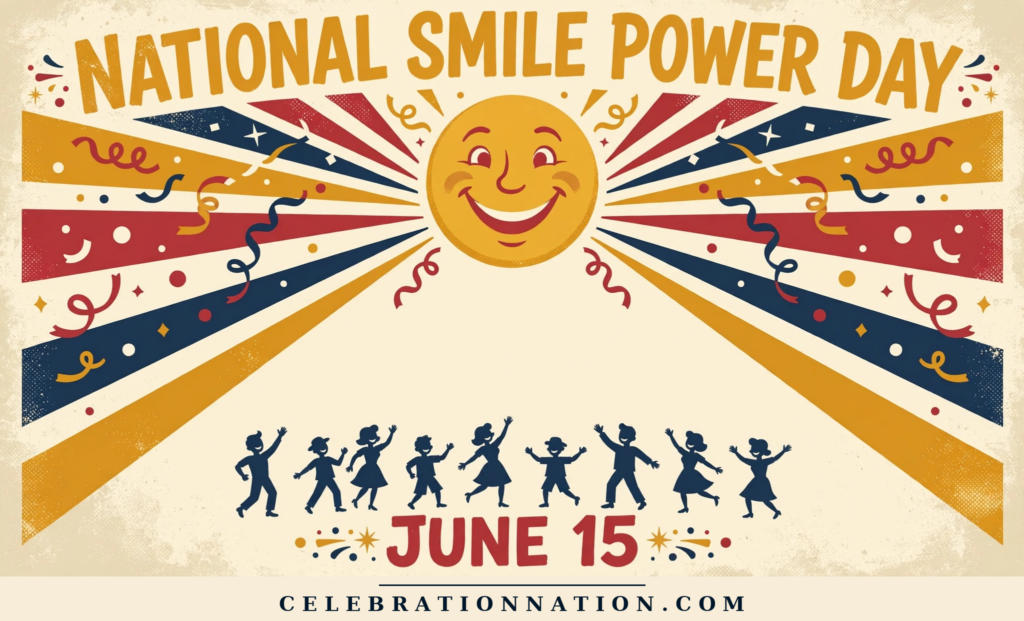 National Smile Power Day poster