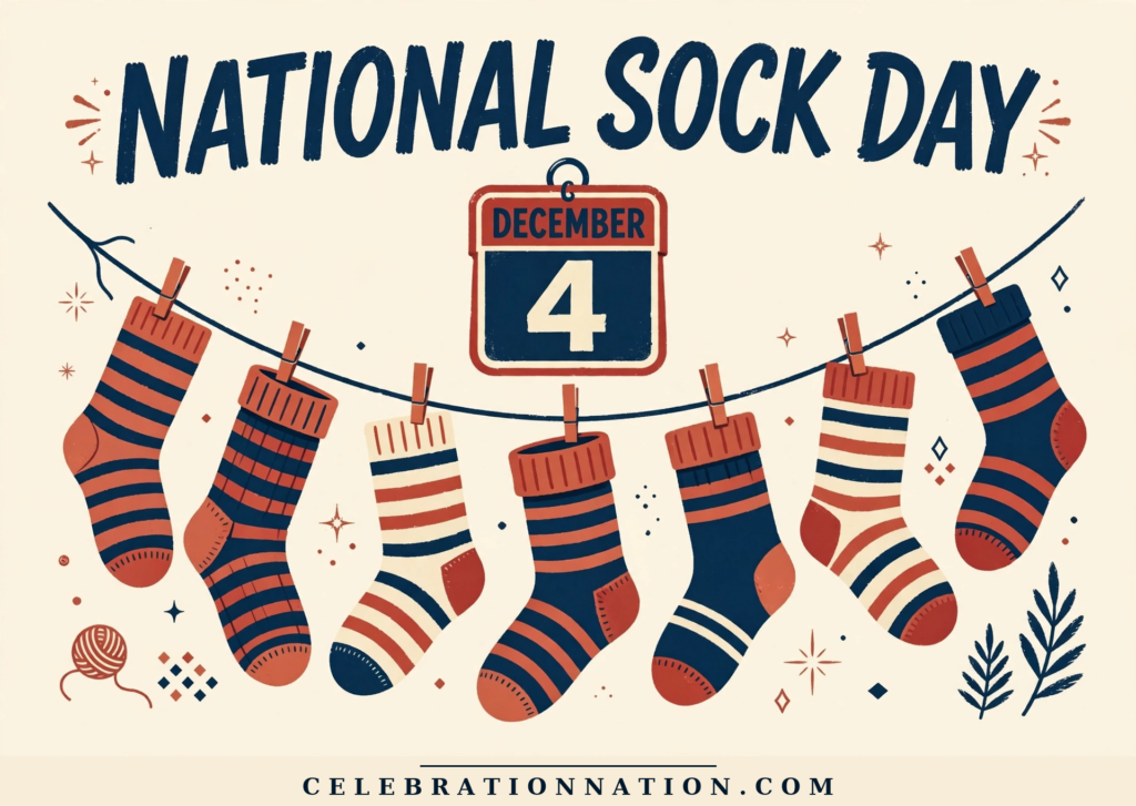 National Sock Day poster
