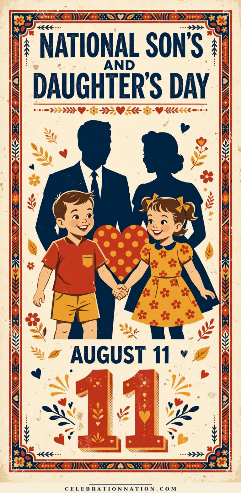 National Son’s and Daughter’s Day poster