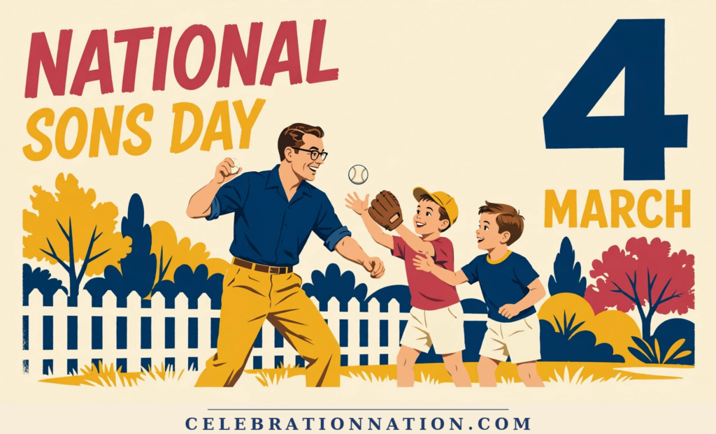 National Sons Day poster