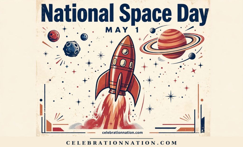 National Space Day poster