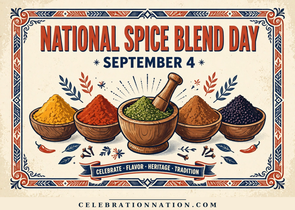 National Spice Blend Day poster