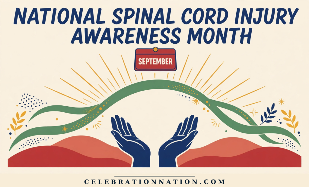 National Spinal Cord Injury Awareness Month poster