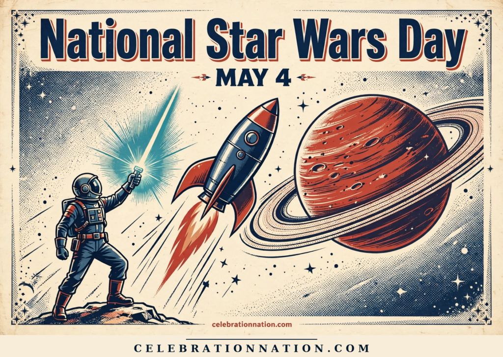 National Star Wars Day poster