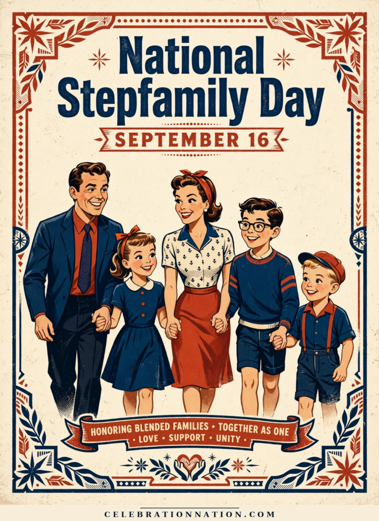 National Stepfamily Day poster