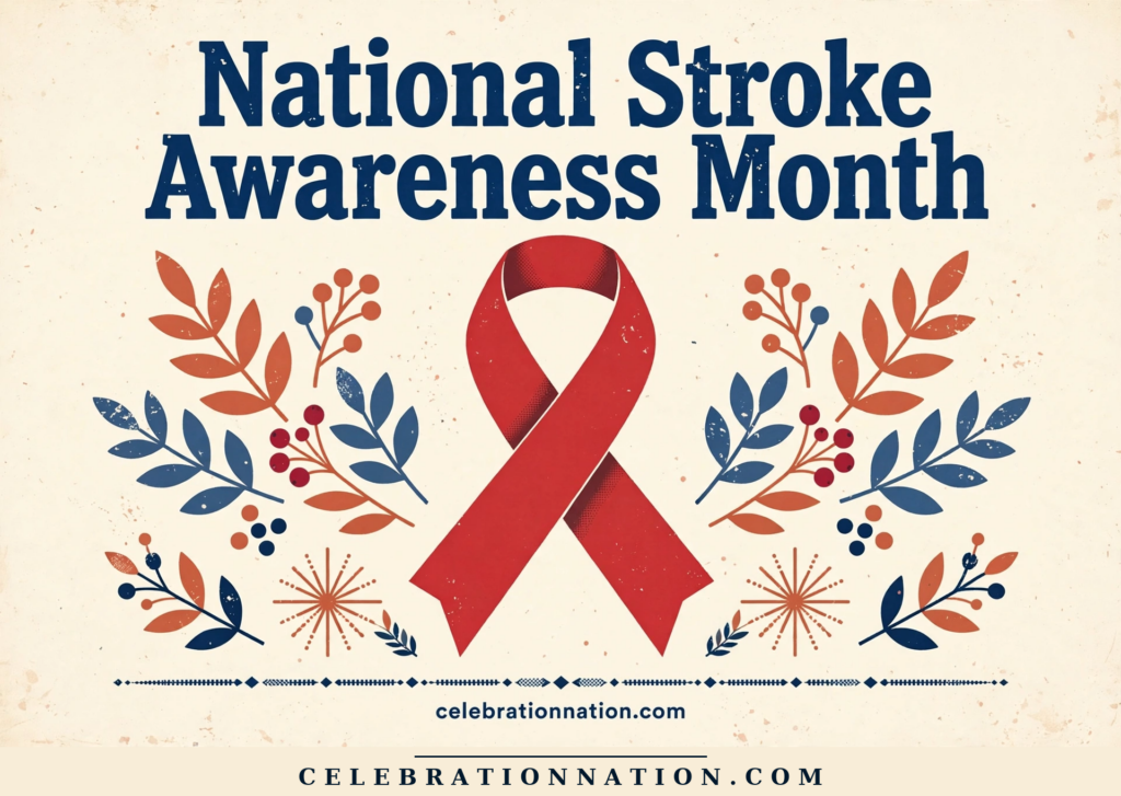 National Stroke Awareness Month poster