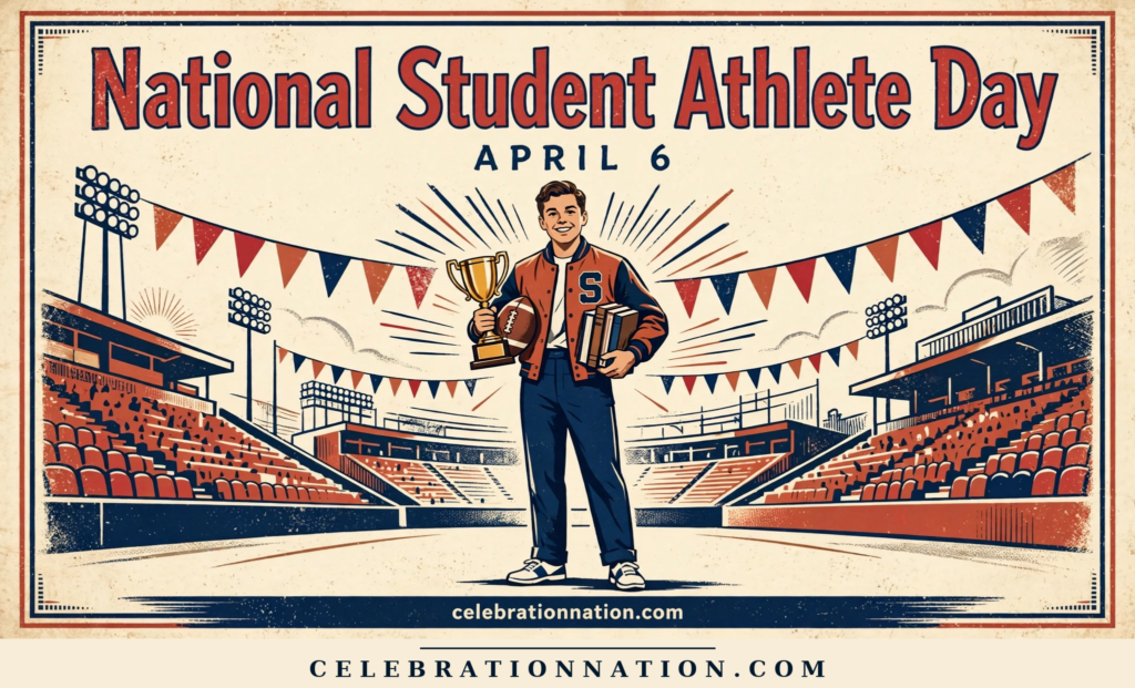 National Student-Athlete Day poster