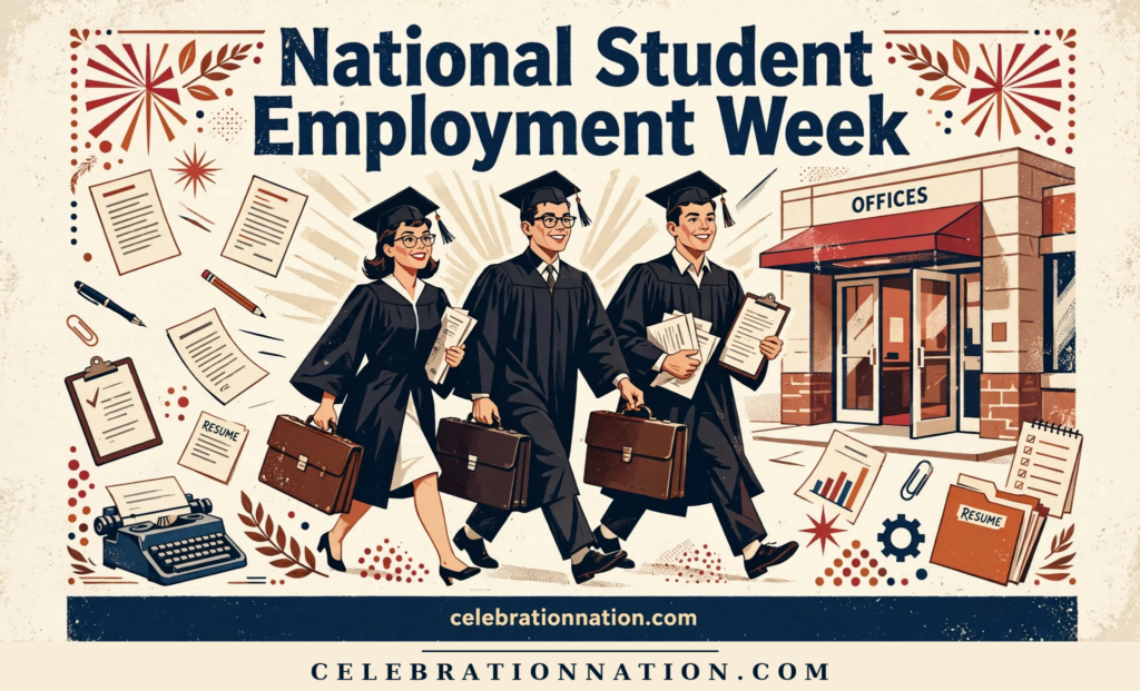 National Student Employment Week poster