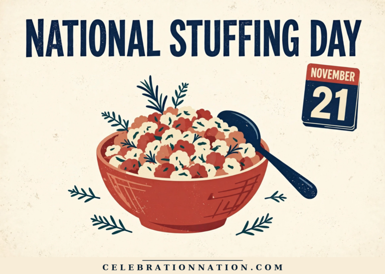 National Stuffing Day poster