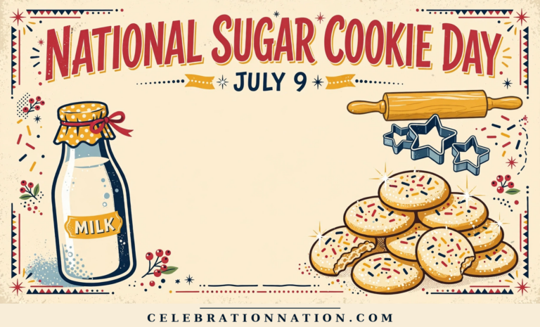 National Sugar Cookie Day poster