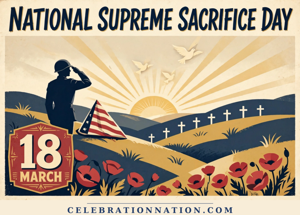 National Supreme Sacrifice Day poster